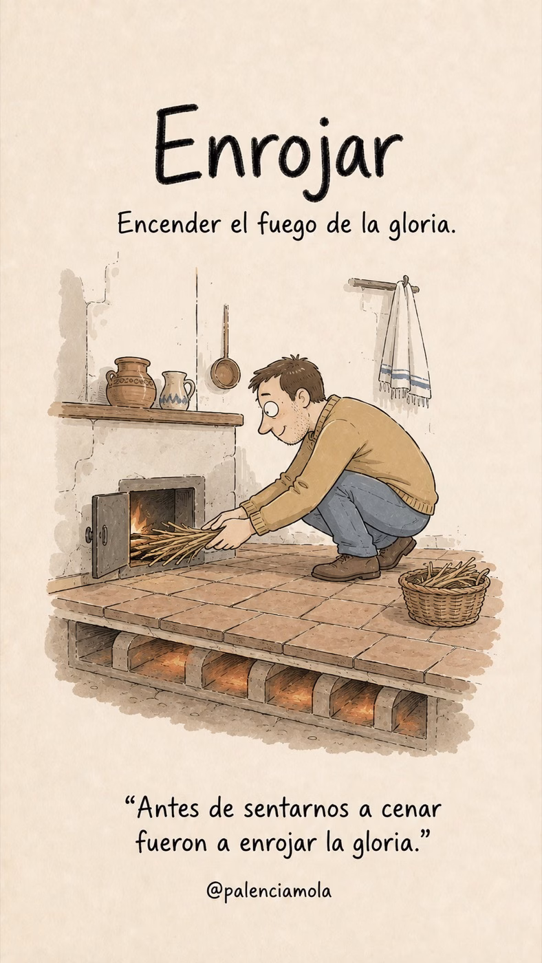 Ilustración de Enrojar: Encender el fuego de la gloria.